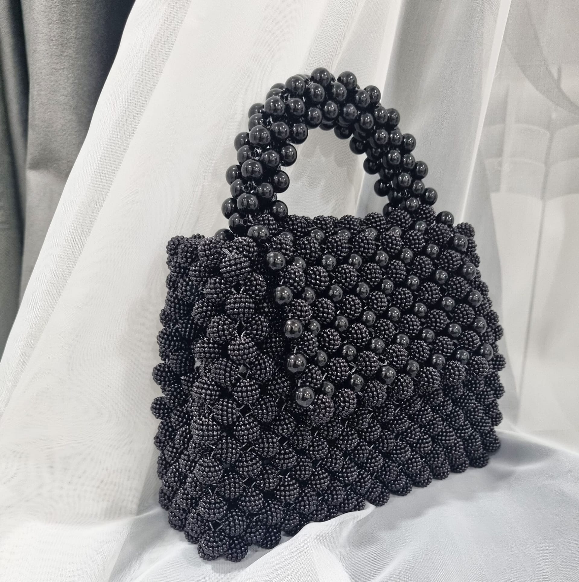 Вечерняя сумка из бусин